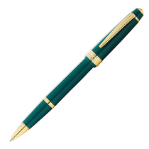 Cross Bailey Light Midnight Green Resin with Gold Tone Appointments Rollerball Pen AT074 5-12