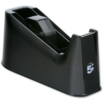 5 Star Office Tape Dispenser Desktop Roll Capacity 25mm Width 66m Length Black
