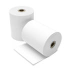 76 x 76mm Single Ply plain paper rolls - Boxed 20