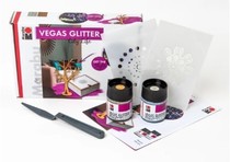Marabu Vegas Glitter Painting Kit