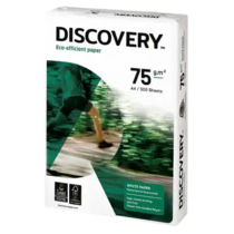 Discovery Eco-efficient A4 Printer Paper 75 gsm Smooth White 500 Sheets 5 reams